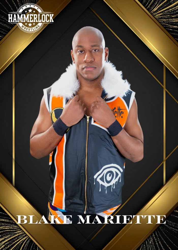 Blars Marietti Hammerlock Wrestling trading card