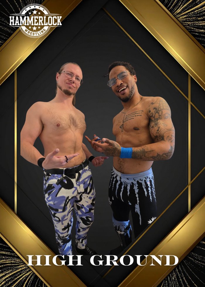 High Ground Hammerlock Wrestling trading card