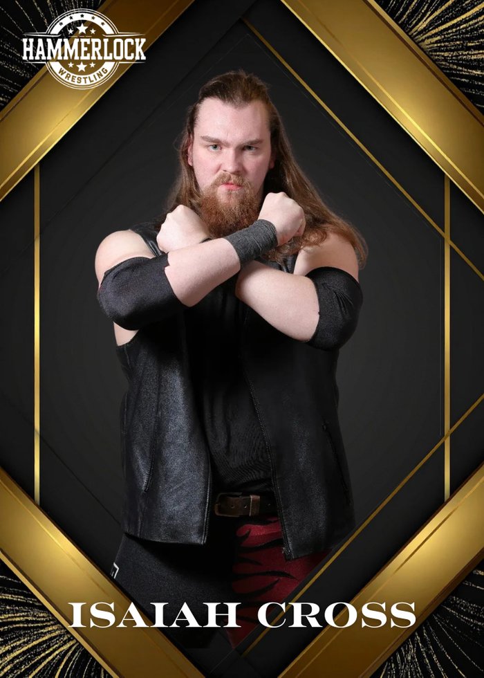 Isaiah Cross Hammerlock Wrestling trading card