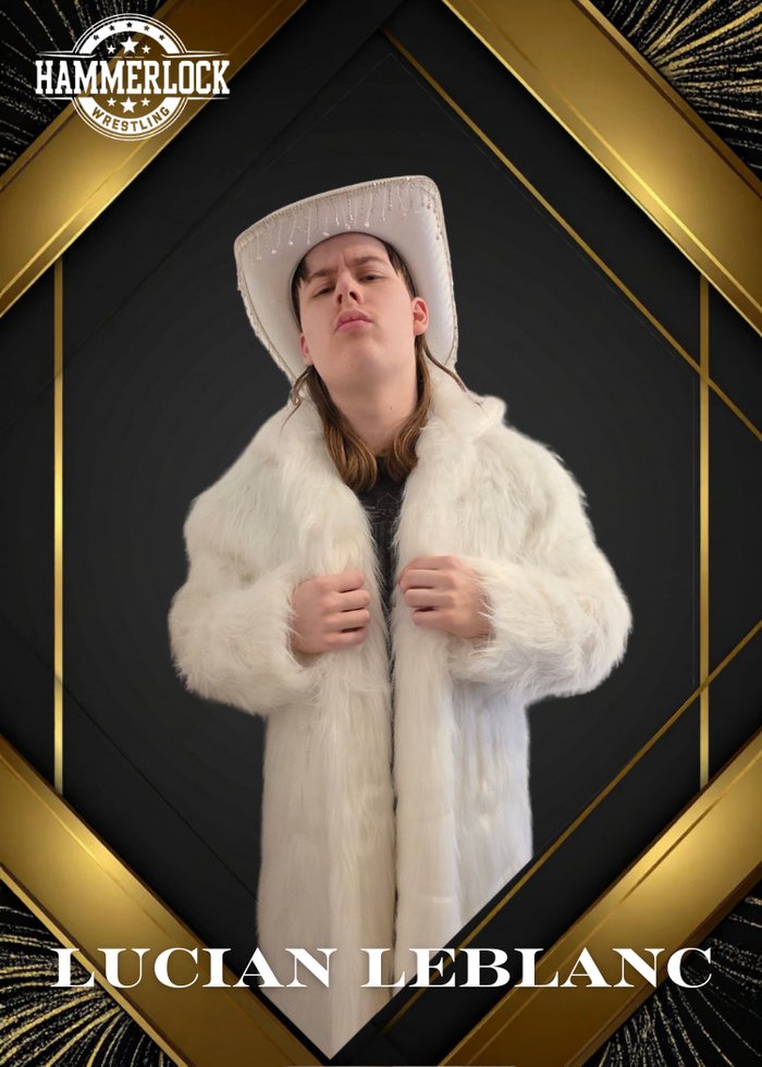 Lucian LeBlanc Hammerlock Wrestling trading card