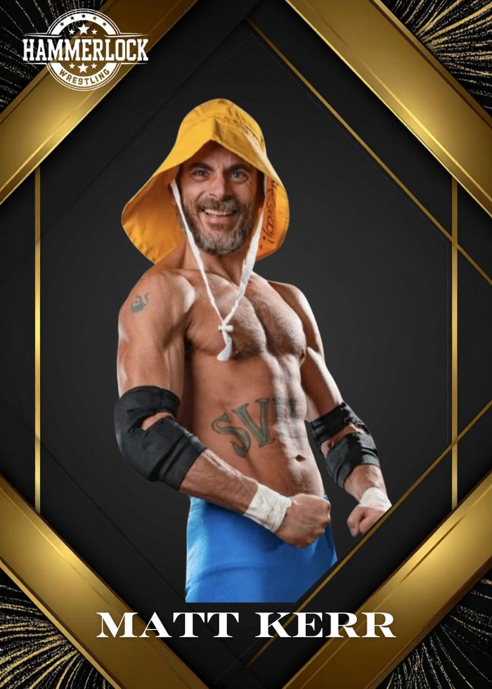 Matt Kerr Hammerlock Wrestling trading card