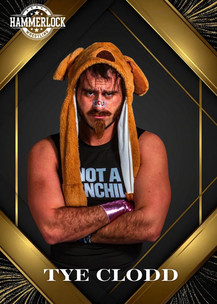Tye Clodd Hammerlock Wrestling trading card